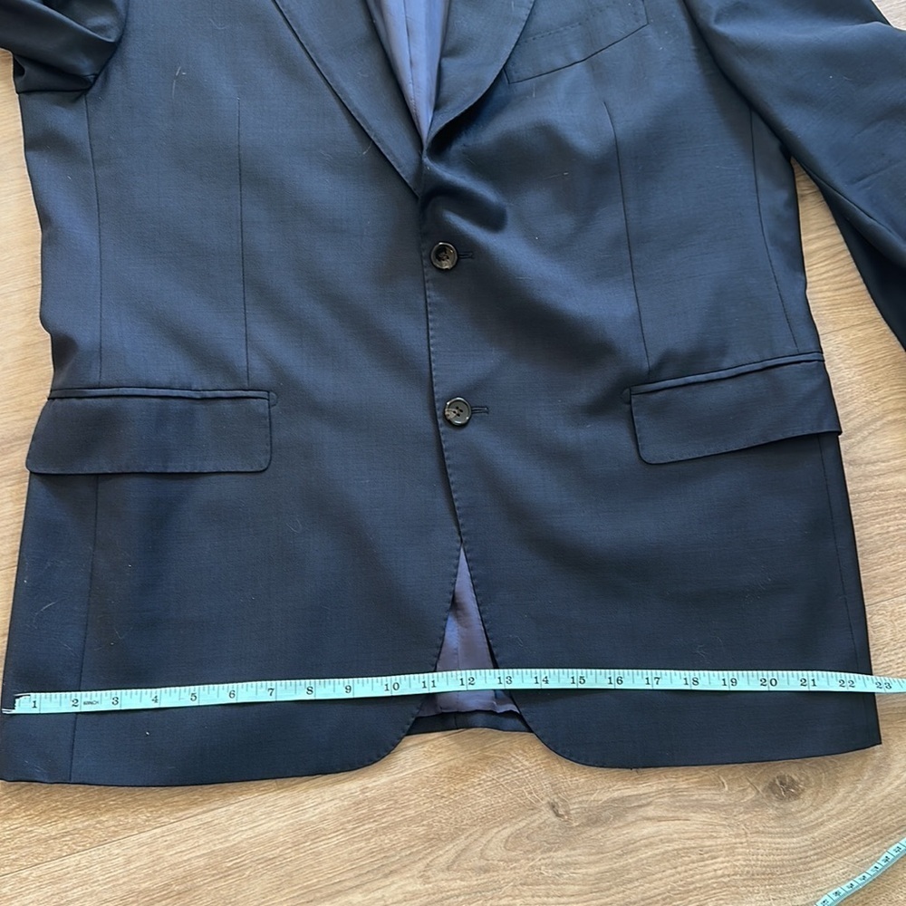 Suitsupply Men’s Wool Navy Blazer size 54R - Picture 10 of 11